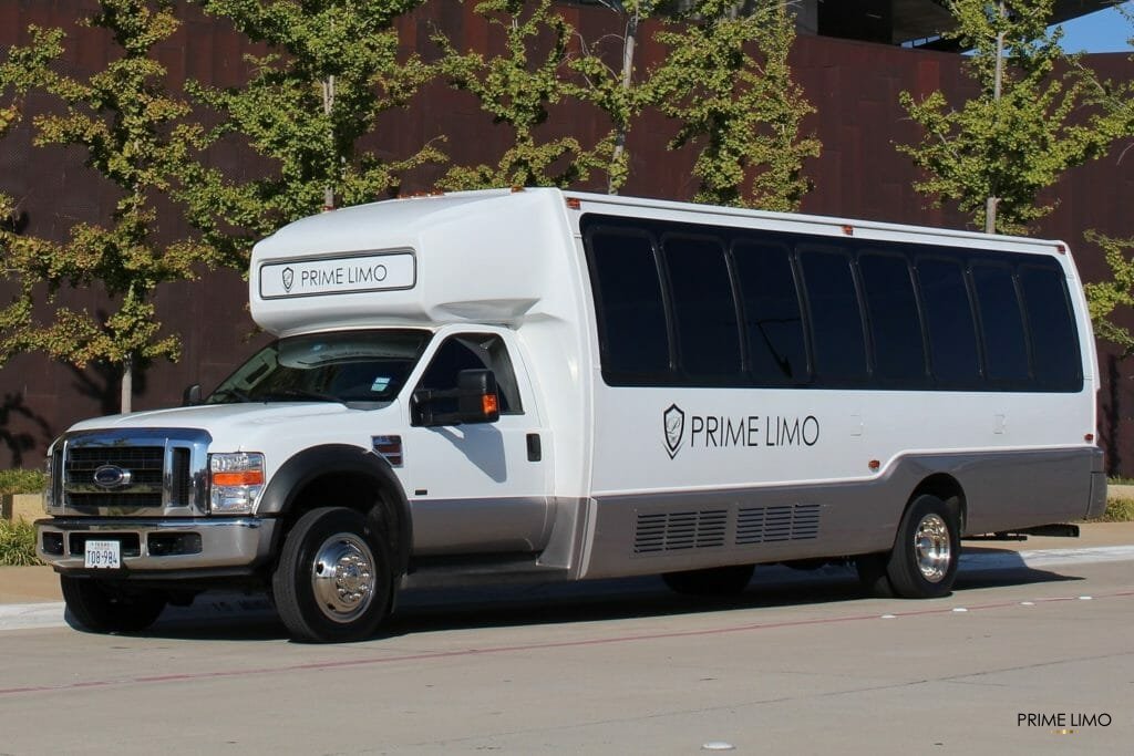White Executive Mini-Bus