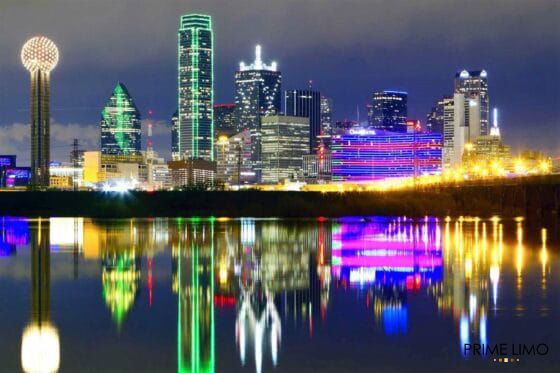 Dallas City Skyline