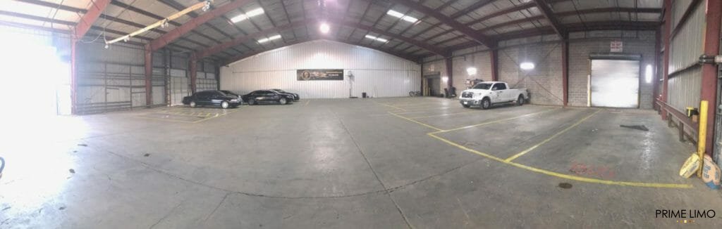 Empty Garage Panorama